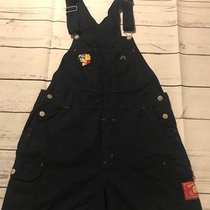 Women's Size Medium Winnie The Pooh Overalls
